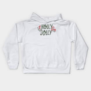 holly jolly Kids Hoodie